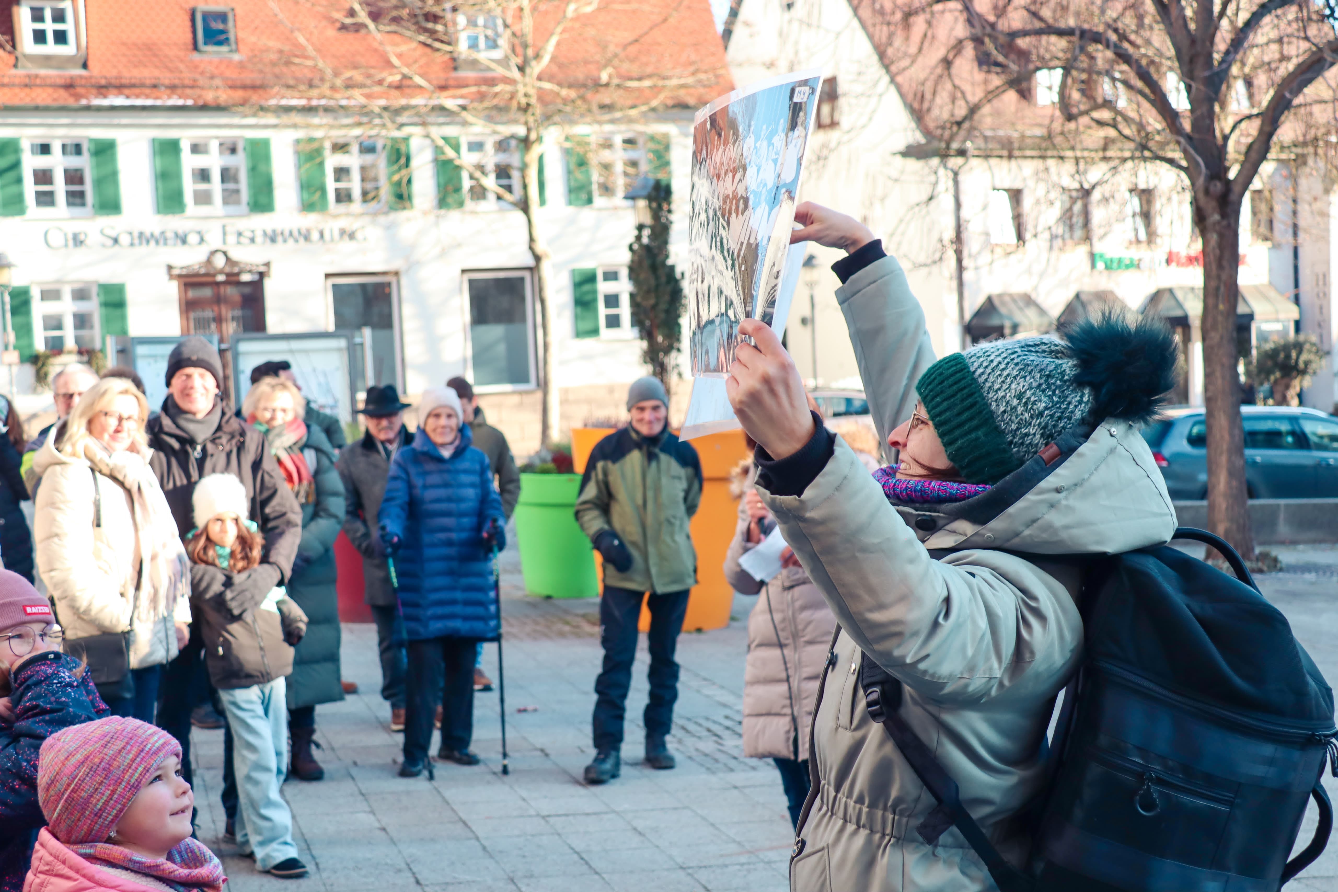 Stadtspaziergang im Januar zur Geschichte des Musikvereins in Langenau