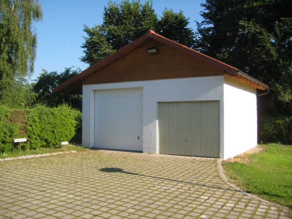 Garage für den Vereinsanhänger